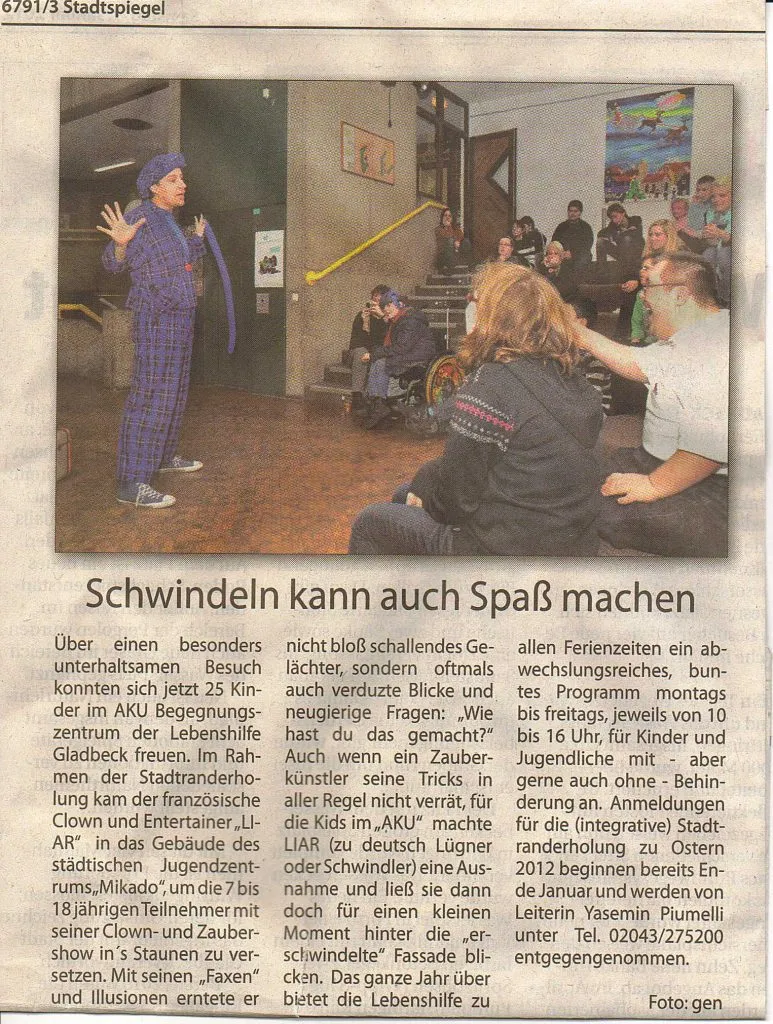 Stadtspiegel janvier 2012