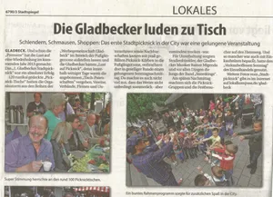 Zauberer Gladbeck Zeitungsartikel