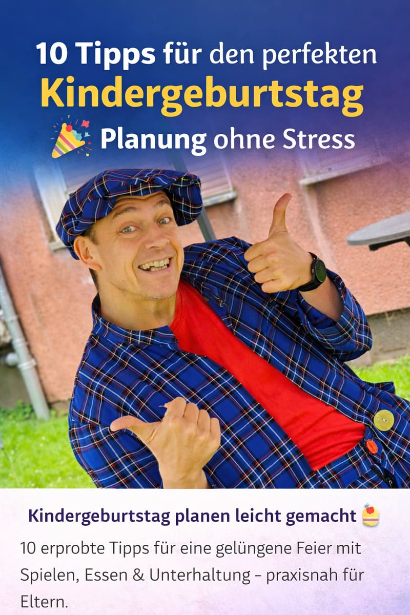 🎉 10 Tipps für den perfekten Kindergeburtstag 🎂
