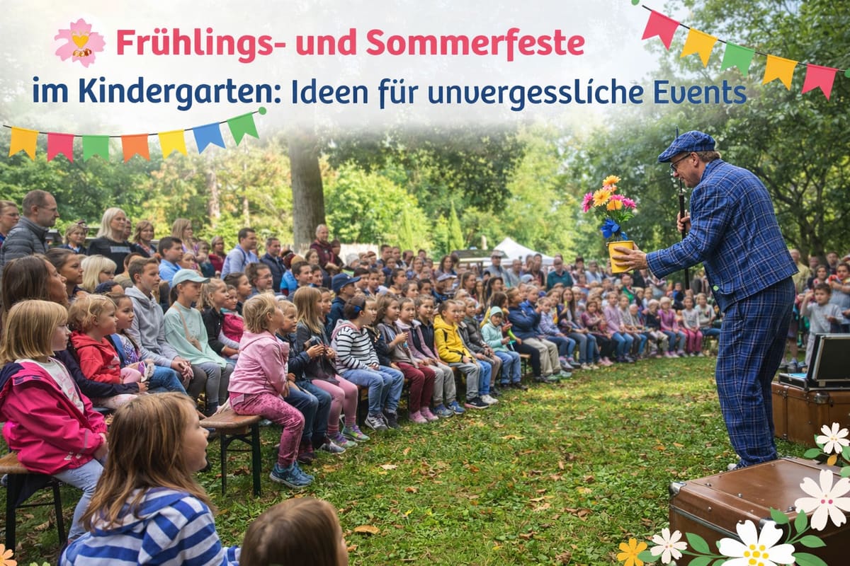 Frühlings- und Sommerfeste im Kindergarten: Ideen für unvergessliche Events