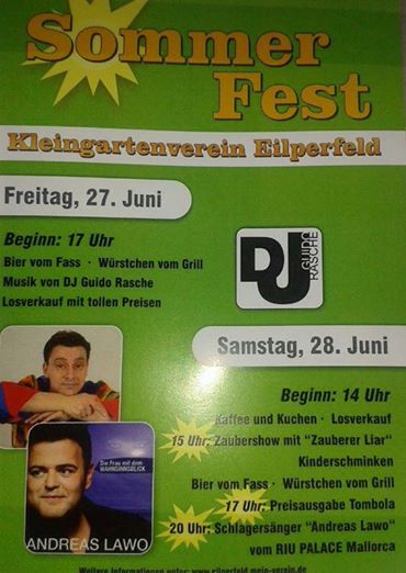 Sommerfest KGV Eilperfeld
