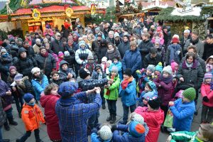 Zaubershow in Dortmund auf dem Weihnachtsmarkt