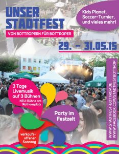 Stadtfest Bottrop Plakat