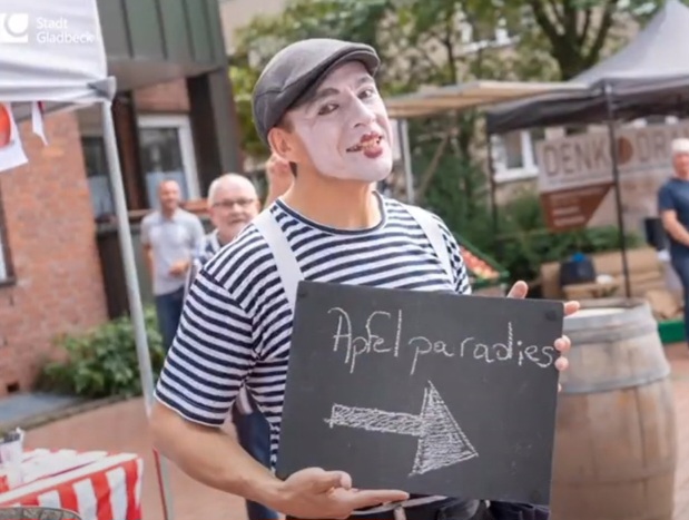 Pantomime und Clown-Kunst in Herten