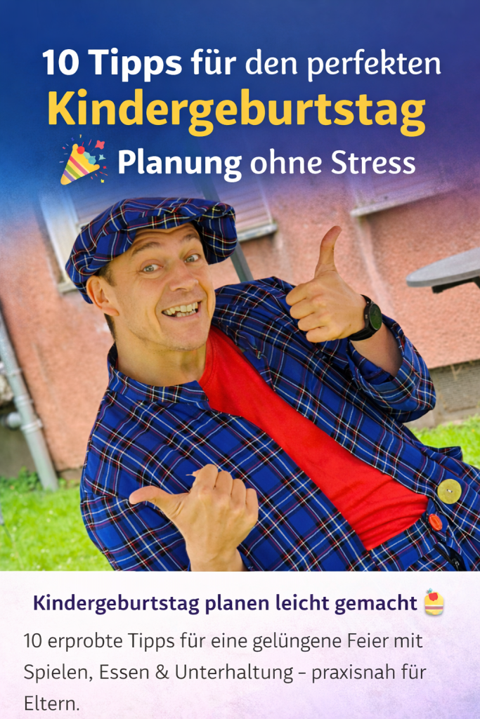 10 erprobte Tipps für eine gelungene Kindergeburtstag Feier