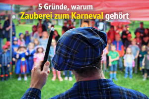 Zauberei für Karneval in Gladbeck